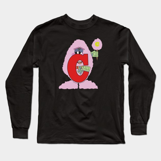 The Letter People: Mr. C Long Sleeve T-Shirt by Third Quarter Run